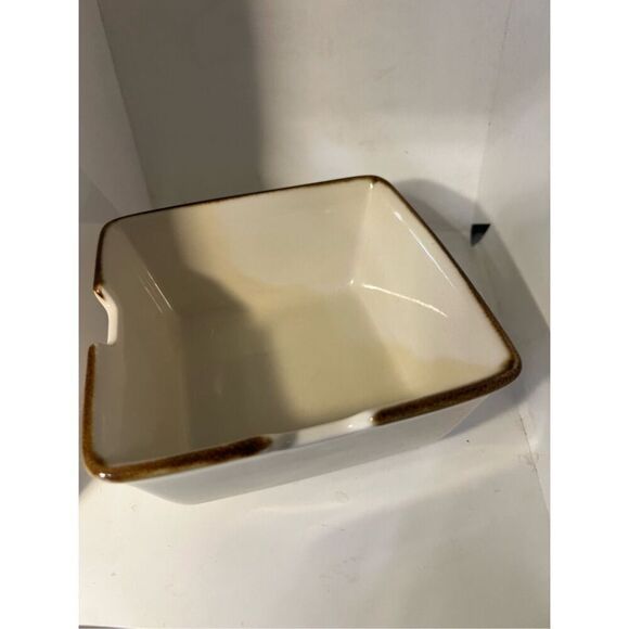 Noodle Bowl Asian Square Putty by Pottery Barn China - Picture 4 of 7